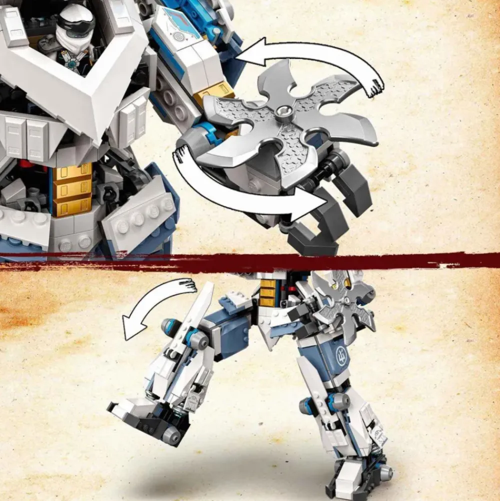 Ninjago 71738 Combate En El Titan Robot De Zane^* Sale