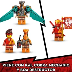 Ninjago 71762 Dragon Del Fuego Evo De Kai^*