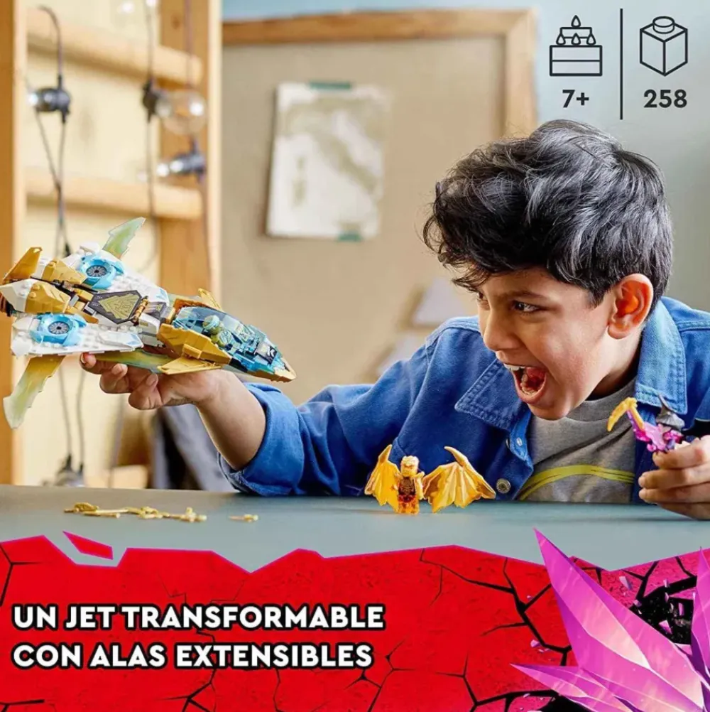 Ninjago Reactor Del Dragon Dorado De Zane 71770^* Best
