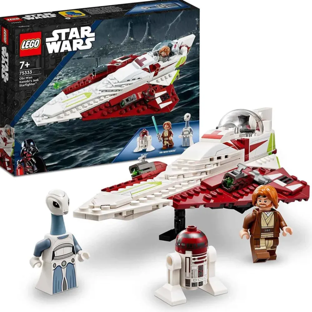 Star Wars Caza Estelar Jedi De Obi Wan Kenobi 75333^*