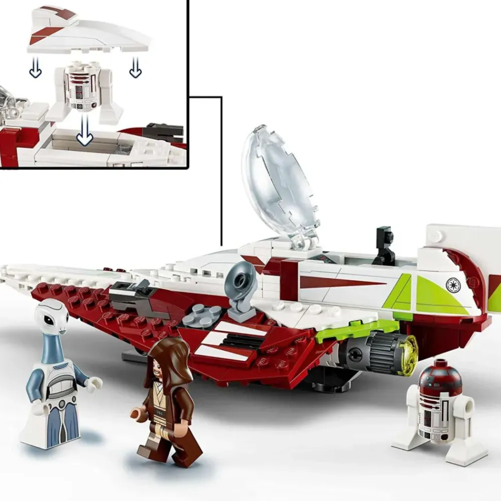 Star Wars Caza Estelar Jedi De Obi Wan Kenobi 75333^*