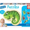 Baby Puzzles Animales Tropicales Set De 5 Puzzles Progresivos^Educa Borras New