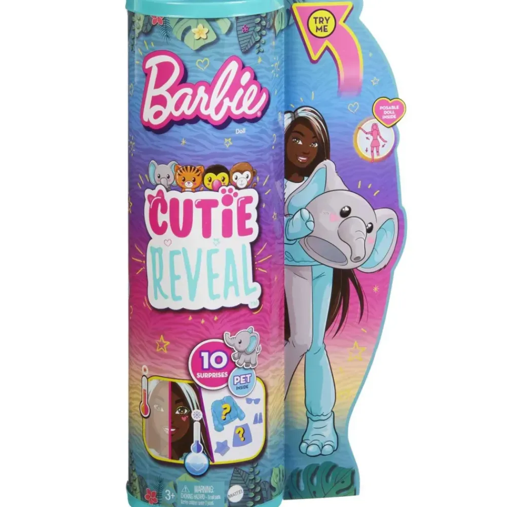 Cutie Reveal Jungla Muneca Elefante Con Sorpresas 3 Anos^Barbie Hot