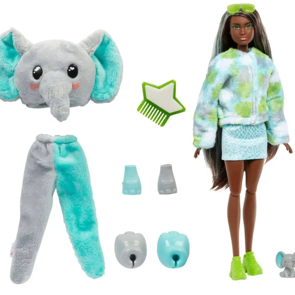 Cutie Reveal Jungla Muneca Elefante Con Sorpresas 3 Anos^Barbie Hot