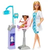 Dentista Muneca Profesiones Rubia Con Nina, Clinica De Juguete Y Accesorios^Barbie