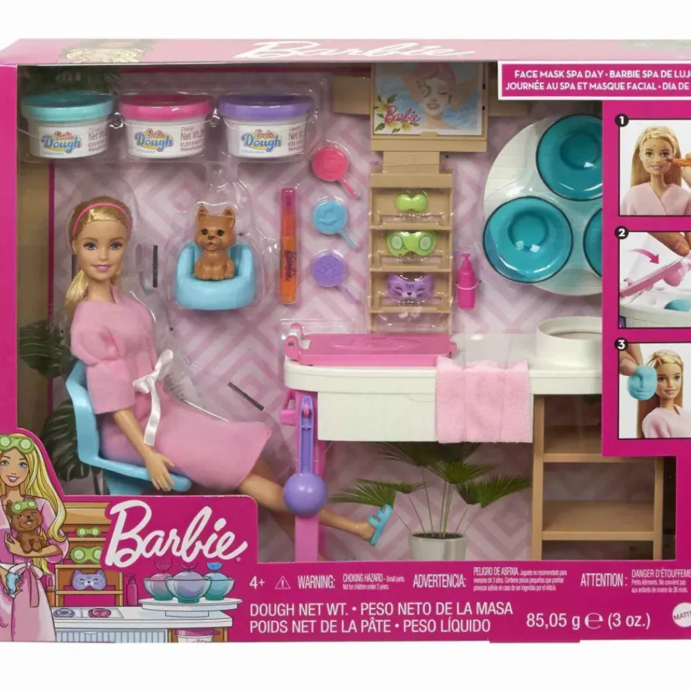 Dia De Spa Muneca Con Accesorios 4 Anos^Barbie Online