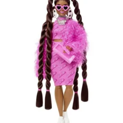 Extra Muneca Traje Logo Anos 80^Barbie Online