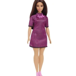 Fashionista Muneca Vestido Rosa A Cuadros^Barbie Discount