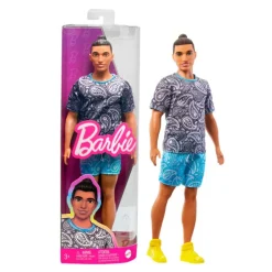 Ken Fashionista Muneco Moreno Con Conjunto Paisley Y Accesorios De Moda, Juguete +3 Anos^Barbie Online