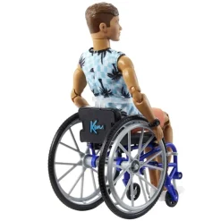 Ken Fashionista Muneco Con Silla De Ruedas Rampa Y Accesorios De Moda Juguete 3 Anos (Mattel^Barbie Hot