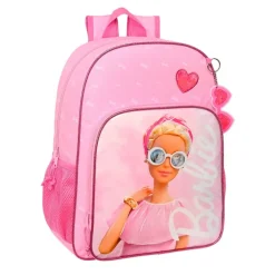 Mochila De 42 Cm Adaptable A Carro^Barbie New