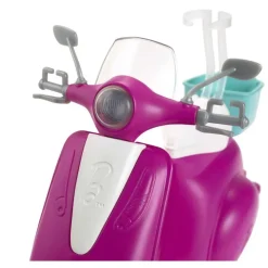 Moto Rosa Con Muneca 3 Anos^Barbie Clearance