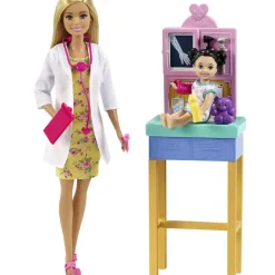 Muneca Pediatra Con Bebe Y Accesorios 3 Anos^Barbie Discount