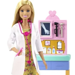 Muneca Pediatra Con Bebe Y Accesorios 3 Anos^Barbie Discount