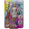 Pelo Fantasia Muneca Para Peinar Con Accesorios De Moda Y Diademas Con Mechas De Unicornio Y^Barbie