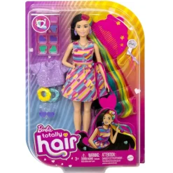 Totally Hair Pelo Extralargo Corazon^Barbie New
