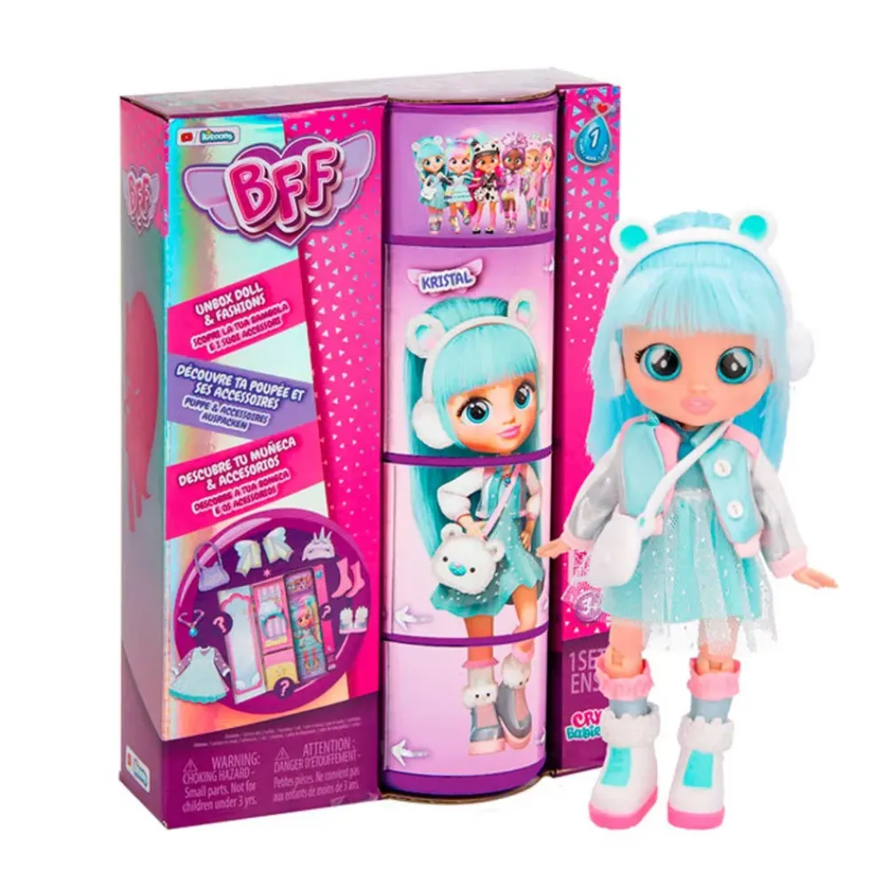 Best Friends Forever Muneca Kristal Serie 1^Bebes Llorones