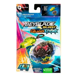 Burst Quadstrike - Kit Inicial Con Top Ambush Bazilisk B8^Beyblade Hot