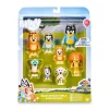 Pack 8 Figuras Familia Y Companeros Del Cole^Bluey Best