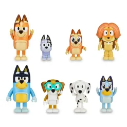 Pack 8 Figuras Familia Y Companeros Del Cole^Bluey Best