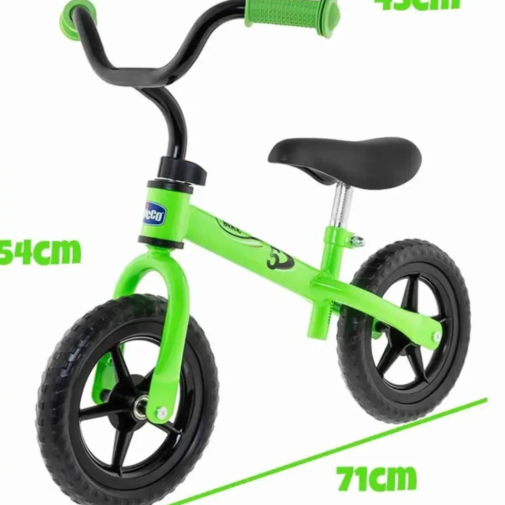 Bicicleta Verde First Bike Green Rocket^Chicco