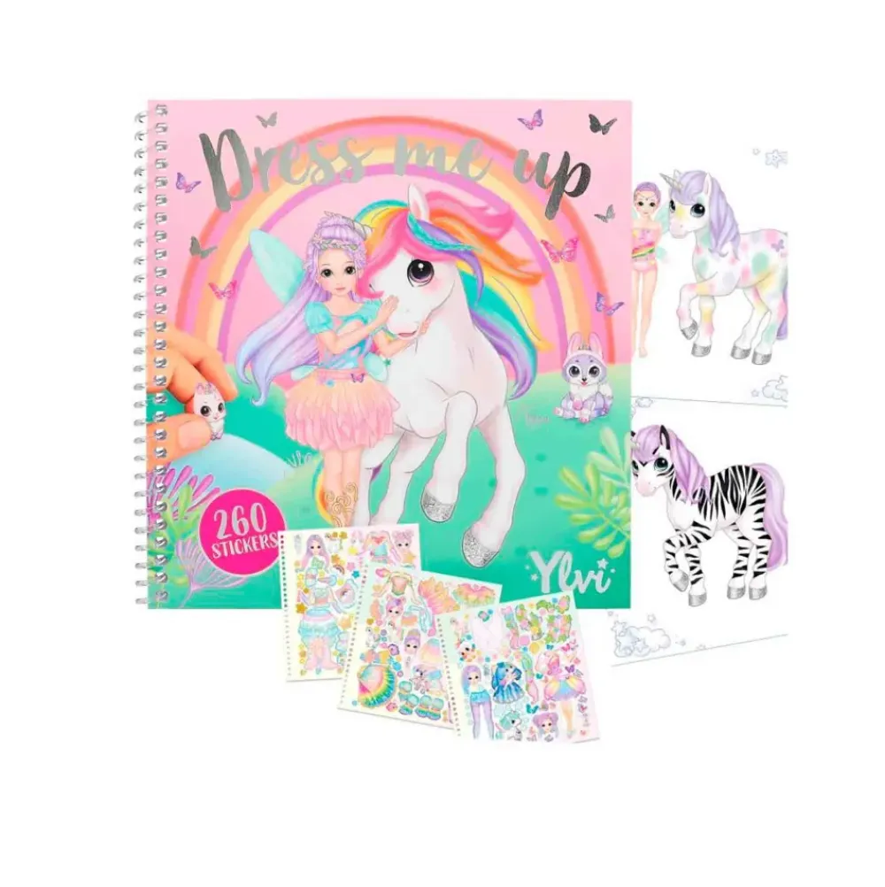 Cuaderno Con Calcomanias Dress Me Up^Ylvi Sale