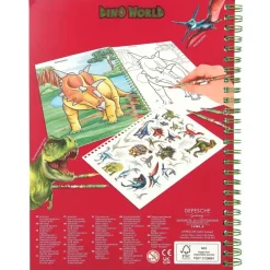 Dino World Libro De Colorear Con Lapices^TopModel Best