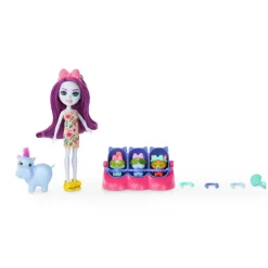 Baby Bffs Muneca Hedda Hippo Con Mascota Hipopotamo Lake, 3 Bestie Reveal Y Accesorios^Enchantimals Sale
