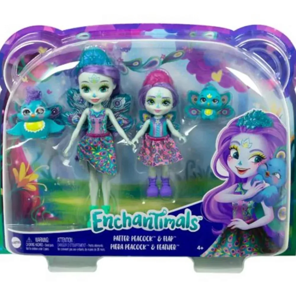 Hermanas Pavo Real Patter Y Piera Peacock^Enchantimals Discount