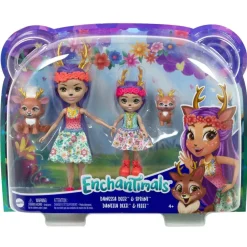 Muñecas Danessa Y Danetta Deer Con Mascotas 4 Anos^Enchantimals New