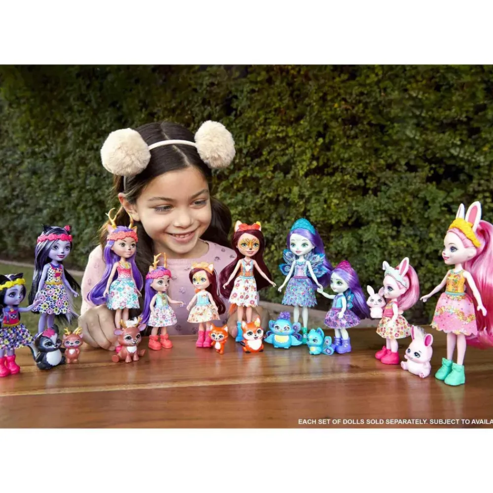 Muñecas Felicity Y Feana Fox Con Mascotas 4 Anos^Enchantimals New