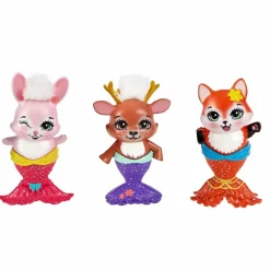 Pack 3 Sirenas Muñecas Con Mascotas Y Accesorios Mattel Hcf87^Enchantimals Best