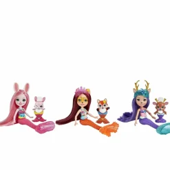 Pack 3 Sirenas Muñecas Con Mascotas Y Accesorios Mattel Hcf87^Enchantimals Best