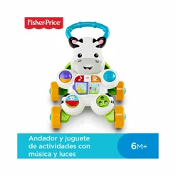 Correpasillos Cebra Parlanchina Primeros Pasos| Juguete Infantil^Fisher Price