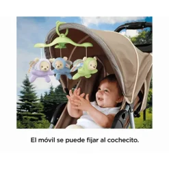 Movil Ositos Voladores Con Proyector Para Bebe Recien Nacido^Fisher Price New