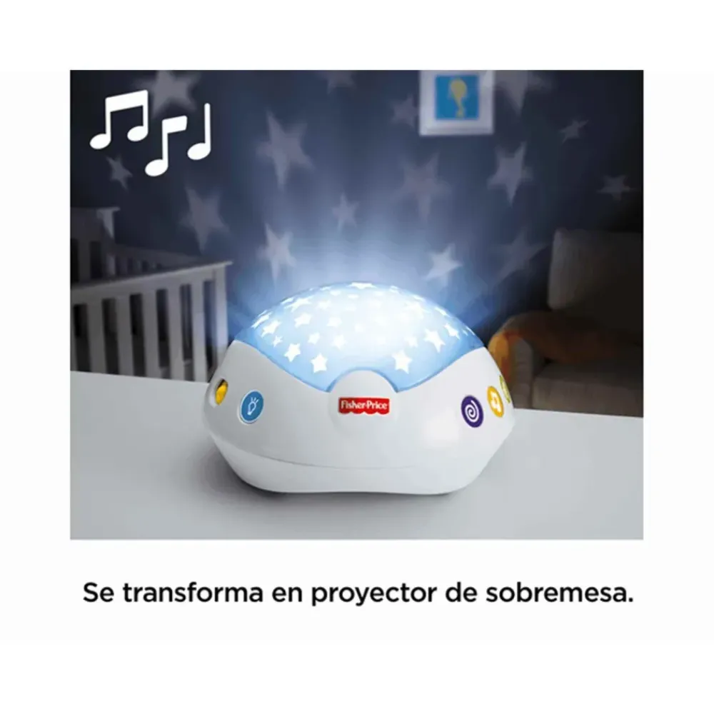 Movil Ositos Voladores Con Proyector Para Bebe Recien Nacido^Fisher Price New