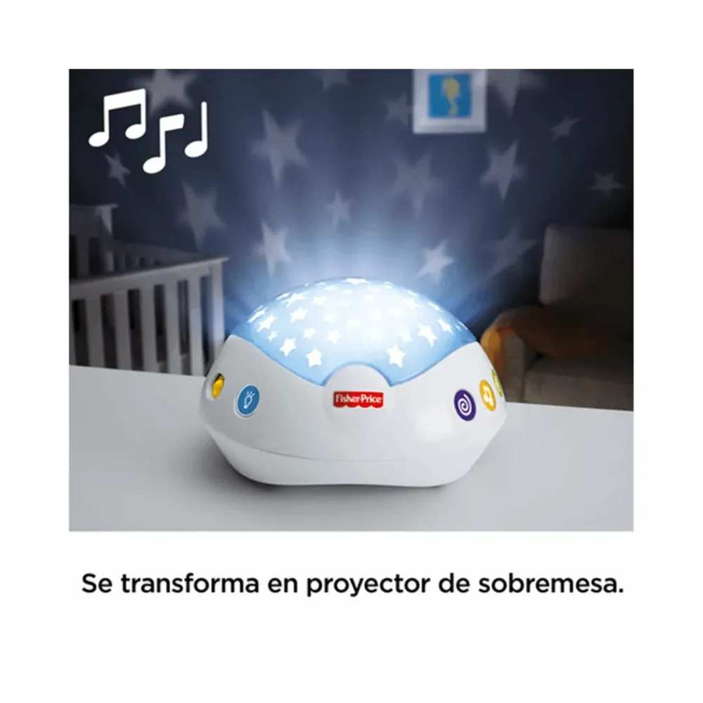 Movil Ositos Voladores Con Proyector Para Bebe Recien Nacido^Fisher Price New