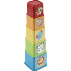 Fisher-Price Bloques Apila Y Descubre Juguete Bloques Construcción Mattel Cdc52^Fisher Price