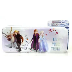 Estuche De Maquillaje Triple Metalico^Frozen Outlet