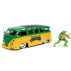 Furgoneta De Metal De 1:24 Con Figura^Tortugas Ninja Discount