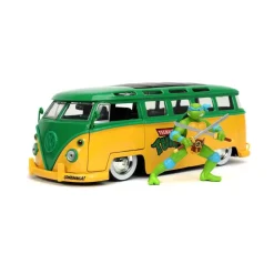 Furgoneta De Metal De 1:24 Con Figura^Tortugas Ninja Discount