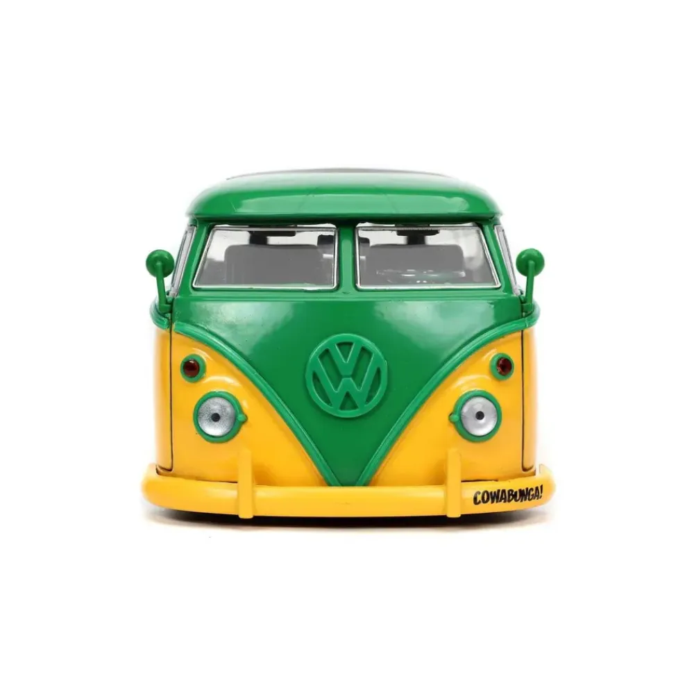 Furgoneta De Metal De 1:24 Con Figura^Tortugas Ninja Discount