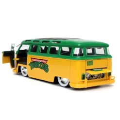 Furgoneta De Metal De 1:24 Con Figura^Tortugas Ninja Discount