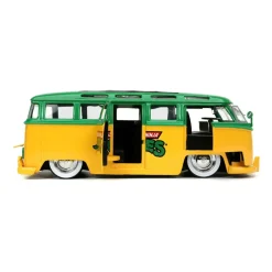 Furgoneta De Metal De 1:24 Con Figura^Tortugas Ninja Discount