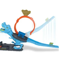 City Desafio Del T-Rex Pista Para Coches De Juguete 4 Anos^Hot Wheels