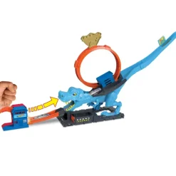 City Desafio Del T-Rex Pista Para Coches De Juguete 4 Anos^Hot Wheels