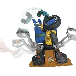 Monster Trucks Arena Smashers Mega-Wrex Contra Crushzilla Takedown Con Camion De Juguete^Hot Wheels Outlet