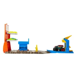 Monster Trucks Gasolinera Pista Coches De Juguete 4 Anos^Hot Wheels Best