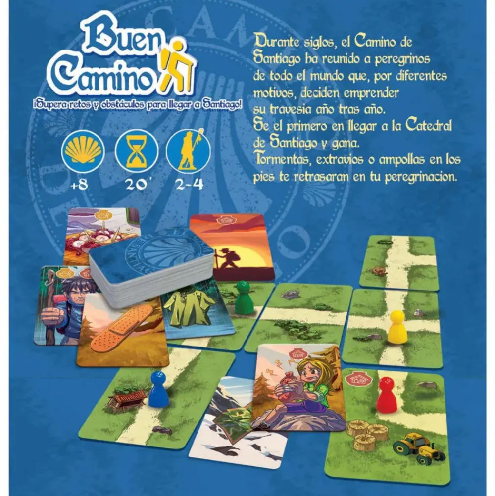 Juego De Cartas Buen Camino^Educa Borras Sale