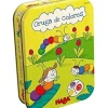 Juego De Dados Oruga De Colores^Haba New